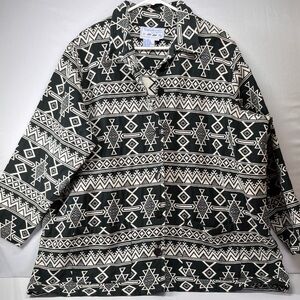 Vintage‎ Aztec Patterned Women's blanket Jacket